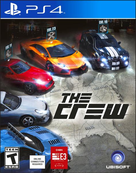 The Crew Playstation 4 Car Games Ps4 Video Games New Free Shipping