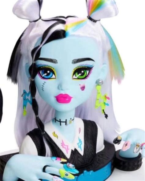 Frankie Stein Styling Head Monster High Dolls Monster High Monster