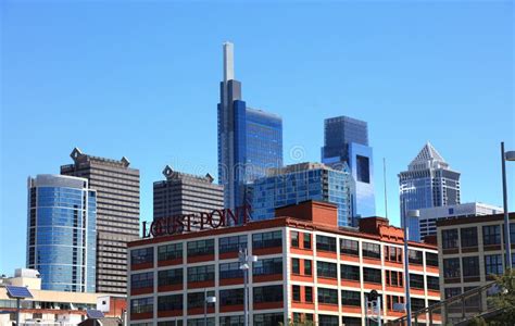 Skyline Of Philadelphia Downtown Pennsylvania Editorial Photo Image