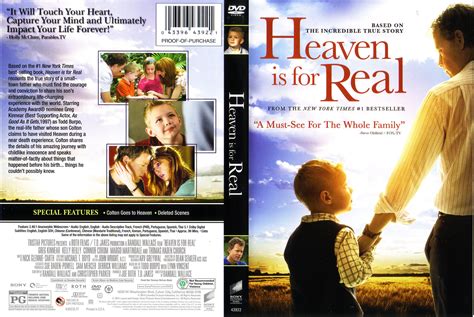Heaven Is For Real Dvd Cover