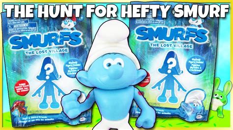 The Hunt For Hefty Smurf 😄 Smurfs The Lost Village Blind Bags Toy
