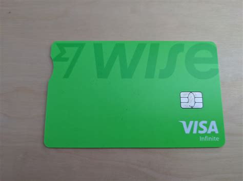 New (Transfer) Wise card is a Visa Infinite - Banks, Insurances & Third