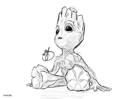 Dancing baby groot | baby groot drawing, coloring pages, baby groot. Baby Groot Coloring Pages Fan Drawing Pictures - Free ...