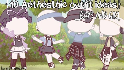10 Aethesthic Outfit Ideas Boy And Girl Gacha Cluboriginal¿¡ Youtube