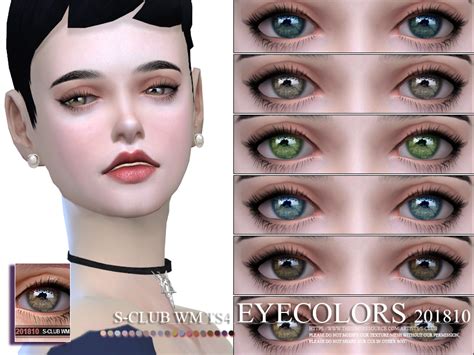 The Sims Resource S Club Wm Ts4 Eyecolors 201810