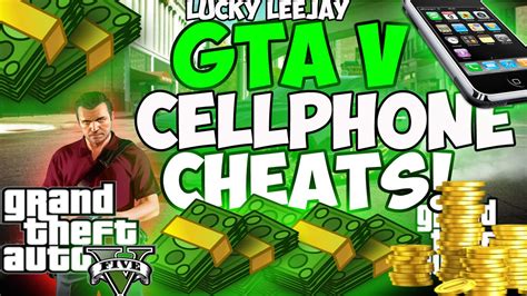 Gta 5 Cell Phone Cheat Codes Cheats In Description Youtube