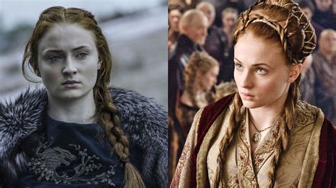 All Of Sansa Starks Most Meaningful Hairstyles From Game Of Thrones