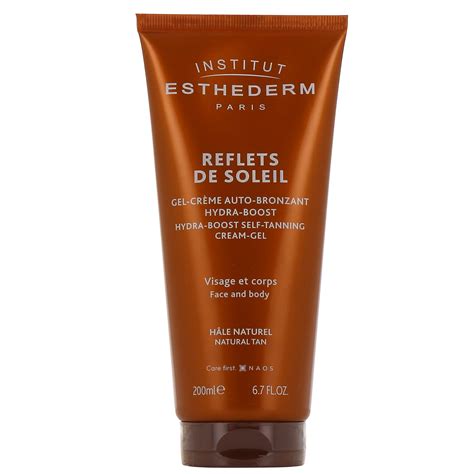 Institut Esthederm Gel Crème Autobronzant Reflets De Soleil Hâle Doré