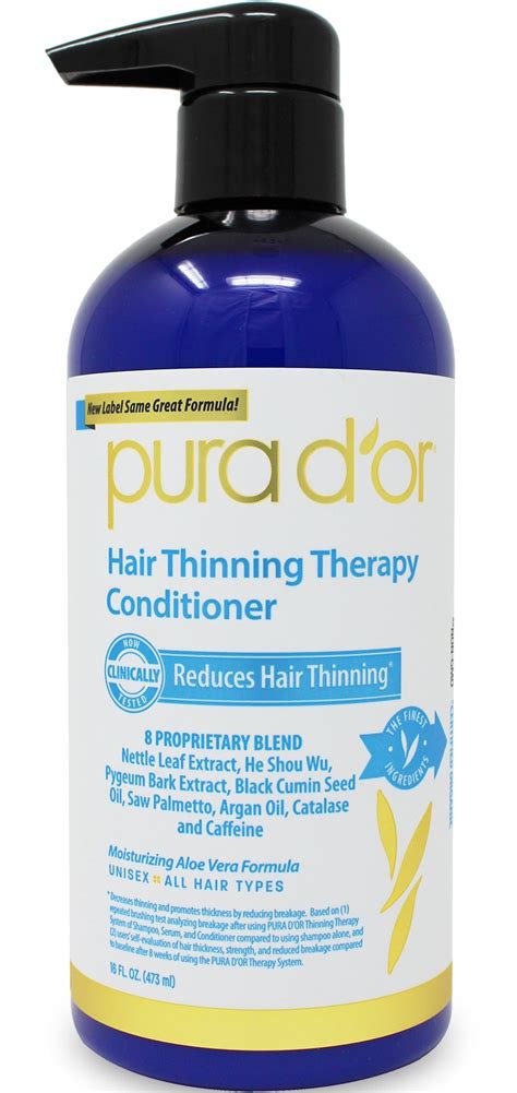 Pura Dor Hair Thinning Therapy Conditioner Ingredients Explained
