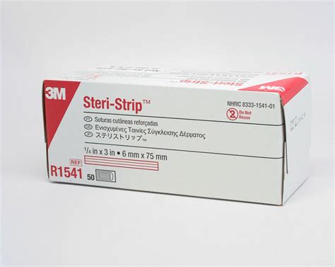 Steri Strip Reinforced 3M R1541 6 X 75mm 50s Online Medical Supplies