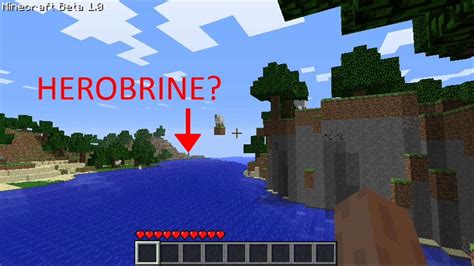 I Saw Herobrine On Minecraft Youtube