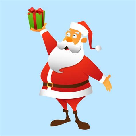 32 Creative Santa Claus Illustrations Adobe Illustrator Tutorials