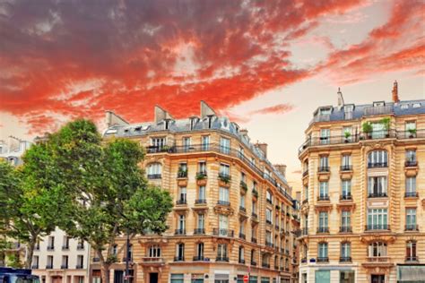 City Urban View On Building In Parisfrance Stock Photo Download Image