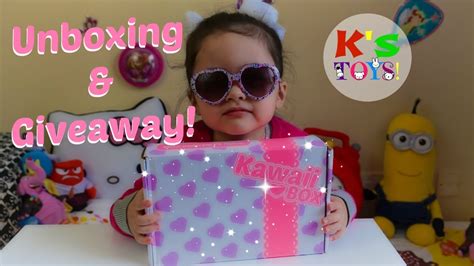 Kawaii Box Unboxing And Giveaway Ks Toys Youtube