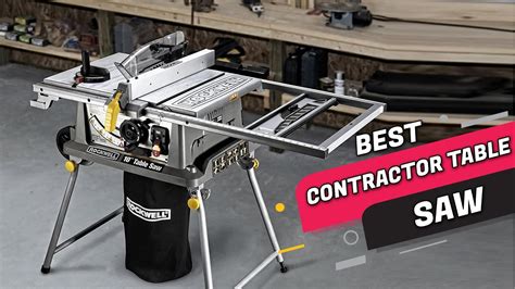 Top 5 Best Contractor Table Saws Review In 2023 Youtube