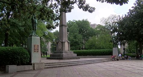 Birminghams Confederate Monument Partially Removed Overnight The