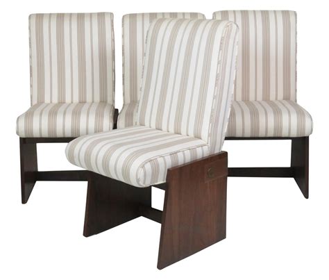 Custom Modern Design Side Chairs Set Of 4 Chairish