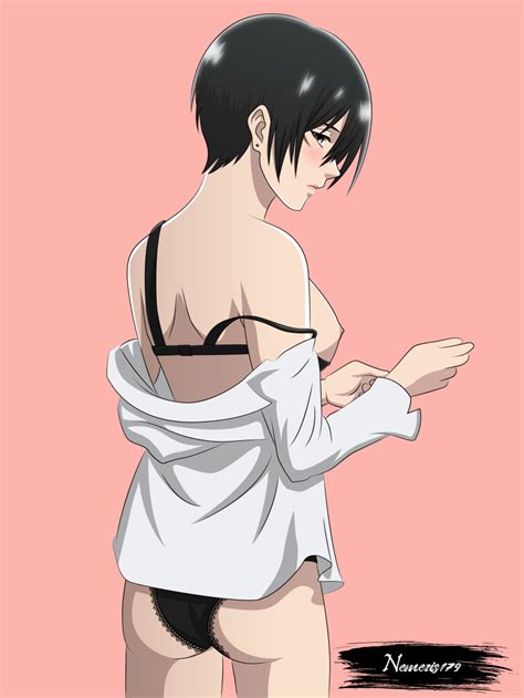 Mikasa Ackerman Shingeki No Kyojin Absurdres Highres Ass Blush