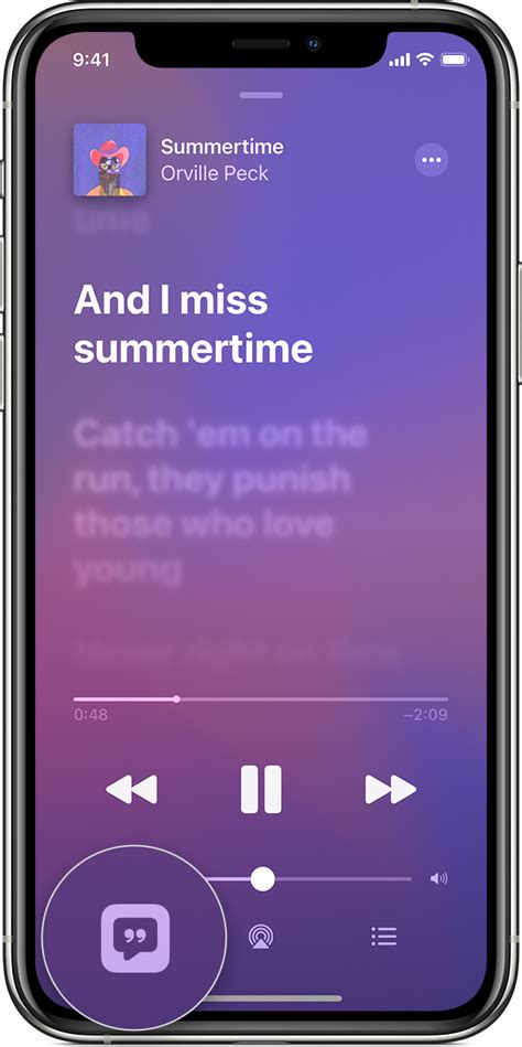 See Time Synced Lyrics In Apple Music On Your Iphone Ipod Touch Or