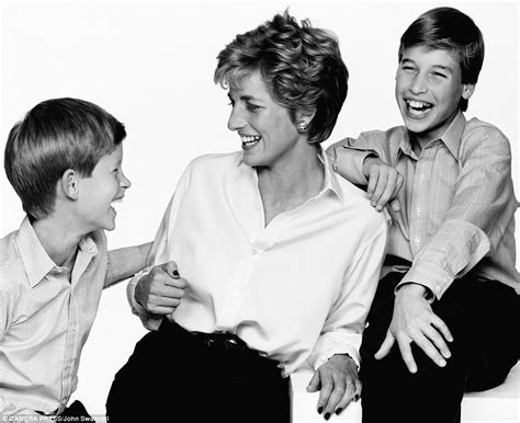a touching tribute to diana in william and harry s words daily mail online