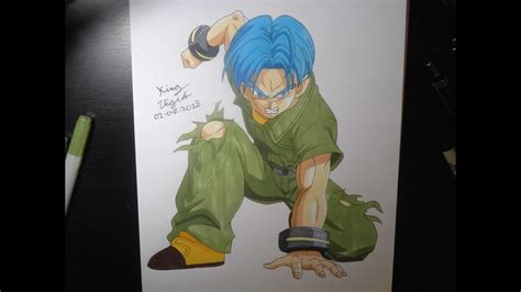 I'm not talking about trunks, i'm talking about future trunks, the trunks from the alternative future in the androids saga, in the cell saga and in the dragon ball super: Drawing Future Trunks Super Dragon Ball Heroes Prison ...