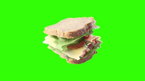 Free Green Screen Club Sandwich With Heat Waves Sfw Youtube