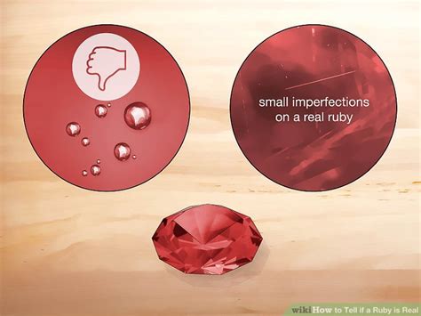4 Ways To Tell If A Ruby Is Real Wikihow