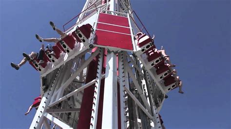 Big Shot The World S Highest Thrill Ride Stratosphere Las Vegas [full Hd Off Ride] Youtube