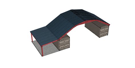 Podroof shipping container roof kits by Shield in 2021 | Shipping container, Shipping container ...