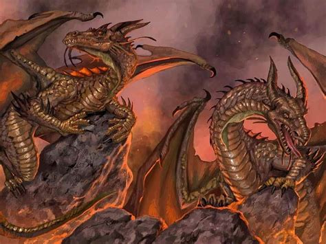Andrea Piparo On Instagram “fire Drakes Of Morgoth Illustration For