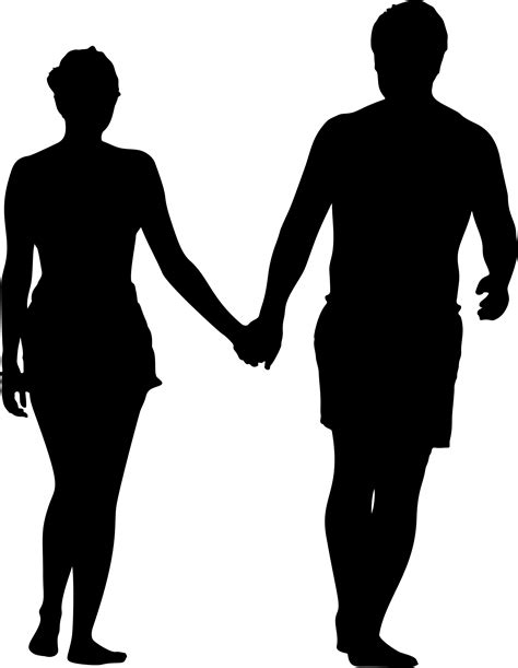 Silhouette Couples At Getdrawings Free Download