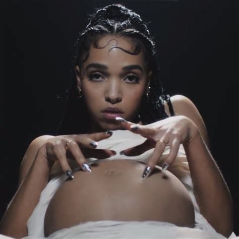 fka twigs is pregnant with a rainbow like really