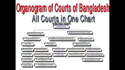 Organogram Of Courts Of Bangladesh In Bangla 2022 The Court Structure