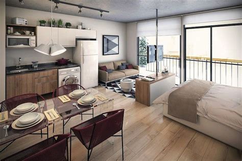 Studio Apartment Floor Plan Design Ideas