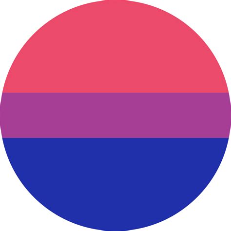 Bisexual Movement Lgbt Flat Round Flag Symbol Of Sexual Minorities Gays And Lesbians Png