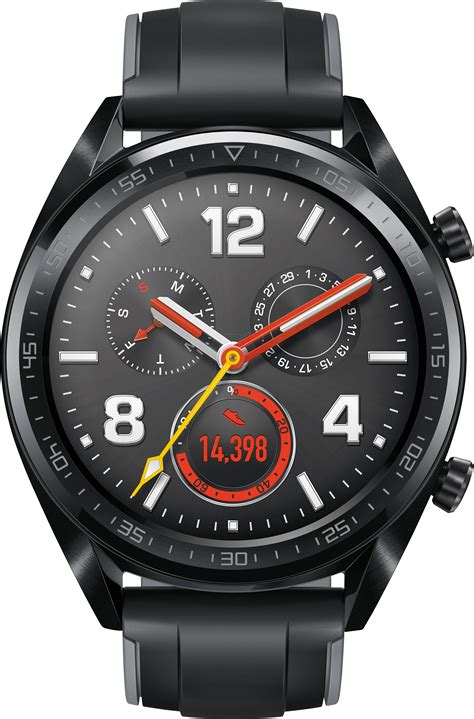 Huawei Gt Sw Smartwatch Huawei Watch Gt Schwarz Da Reichelt Elektronik