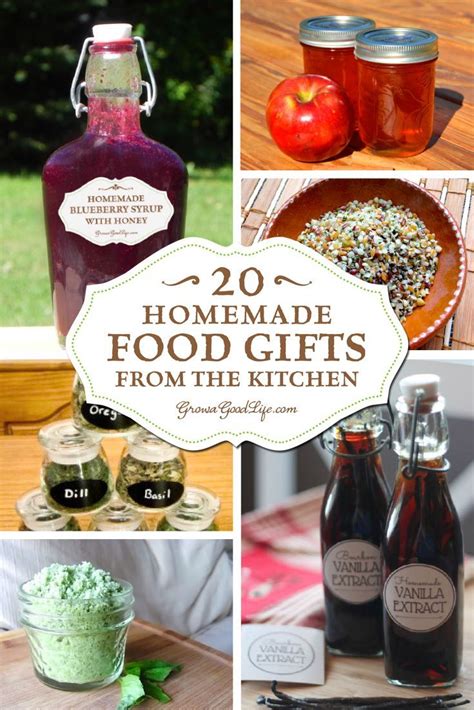 Maybe you would like to learn more about one of these? 20+ Homemade Food Gifts from the Kitchen | Homemade food ...