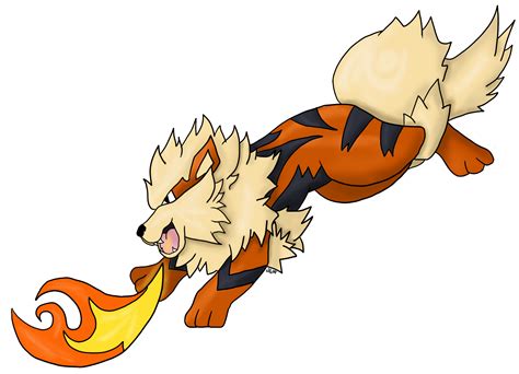 Arcanine Pokemon Png Free Download Png Mart