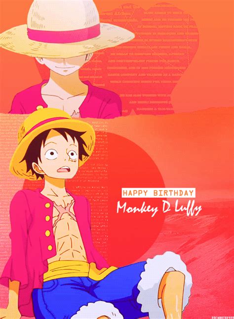 Happy Birthday Luffy By Evee550 On Deviantart