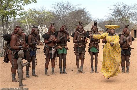 Red Dy For Anything Photos Show Namibias Isolated Himba Tribe