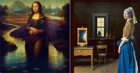 Famous Paintings Expanded With Dall E 2
