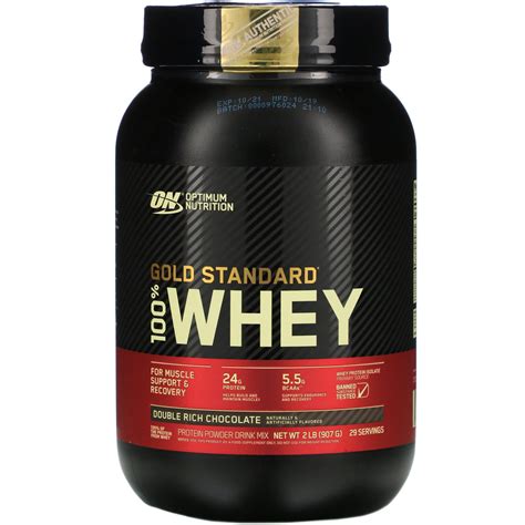 Optimum Nutrition On Gold Standard 100 Whey Protein Powder 2 Lbs