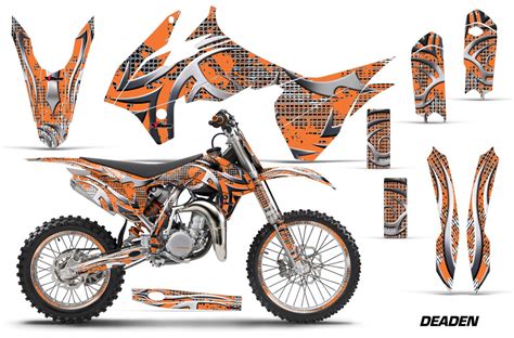 Ktm Sx 85 Motocross Graphic Decal Sticker Kit Ktm Mx Stickers For