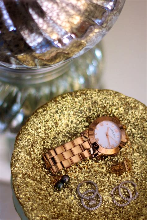 I remember trying a version of this diy project about 6 years ago! Life By Appointment: DIY Glitter Jewelry Dish