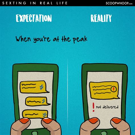 15 Hilarious Illustrations Show How Sexting Actually Works In Real Life