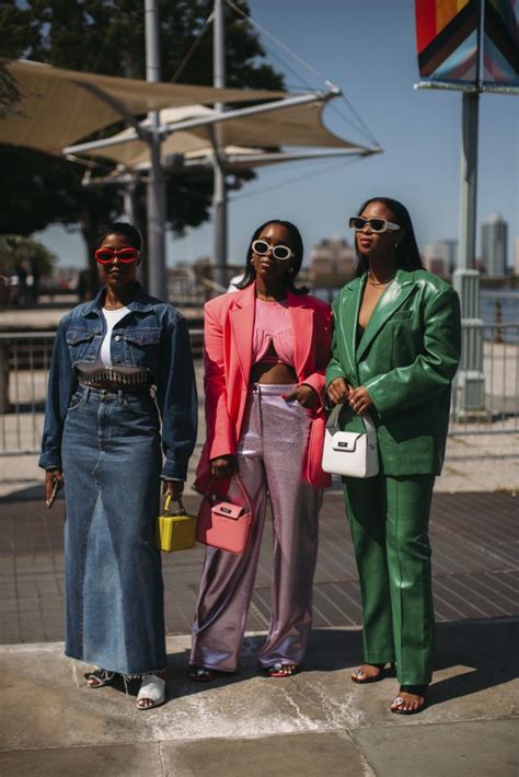 The Best Street Style At New York Fashion Week Spring Summer Elle Canada