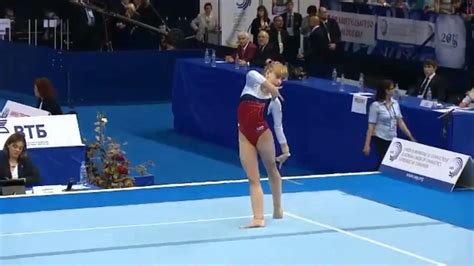 Anastasia Grishina Floor Exercise Aa Euros 2013 Youtube