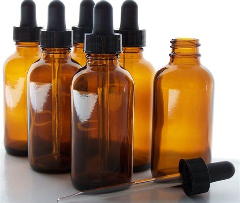 Amber Glass Bottles for Essential Oils Only $1.08 Each!