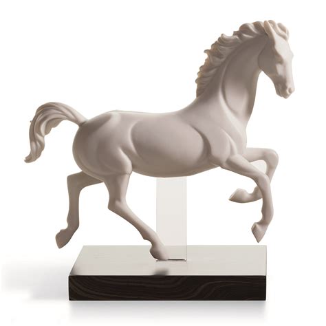 Horse Porcelain Sculpture Gallop Iii Lladro Gallop Iii Figurine