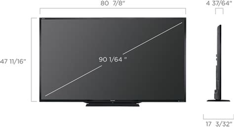 Television Size Guide Help Desk Electronicsforlessca